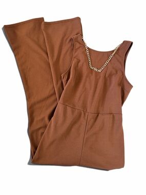 Max + Ash Sleeveless Wide Leg Jumpsuit